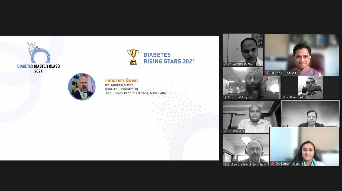 HealthcareRims's tweet photo. We are so proud &amp; grateful to the DEAR Diabetes Academy &amp; founder &amp; General secretary Dr J Jayaprakash Sai for recognizing our consultant Dr. Dhruvi Hasnani as the Diabetes Rising Star in the Research Category. 

#rimssuperspecialityhospital #rimsgroup https://t.co/4oVAs1K93w