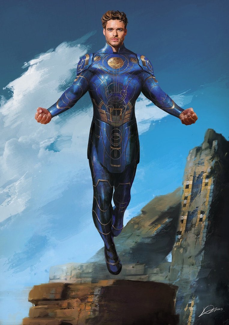richardmupdates's tweet photo. 📸 New artwork of Richard Madden as #Ikaris in #Eternals! By Alexander Lozano. https://t.co/SVyYGMFYjv
