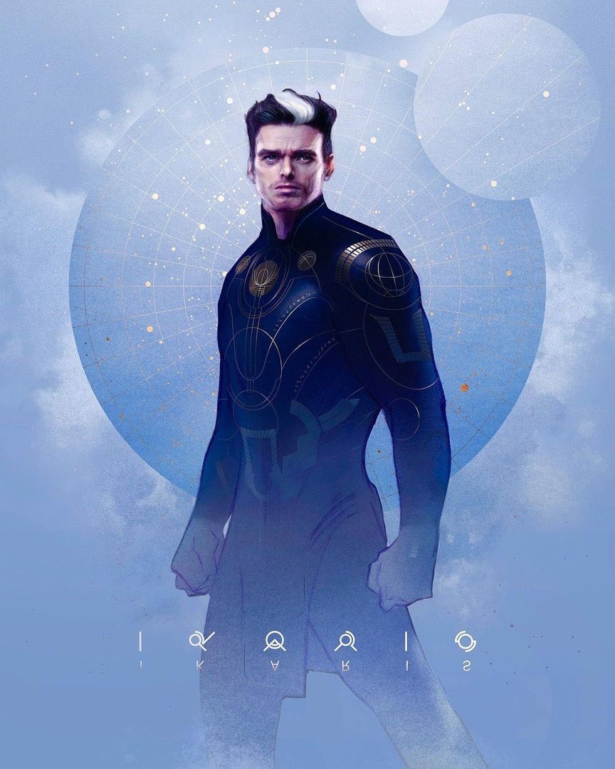 richardmupdates's tweet photo. 📸 New artwork of Richard Madden as #Ikaris in #Eternals! By Alexander Lozano. https://t.co/SVyYGMFYjv