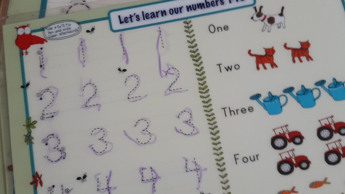 ELMatsLtd's tweet photo. To celebrate #mathsweek we’re looking at how Learning Mats can support your child’s maths skills. 'Let’s learn our numbers 1 – 10' mat helps with writing numbers for early years/KS1 (age 3 – 6).Develop counting using colourful illustrations &amp; fosters the understanding of numbers https://t.co/FLcDu6lLUI