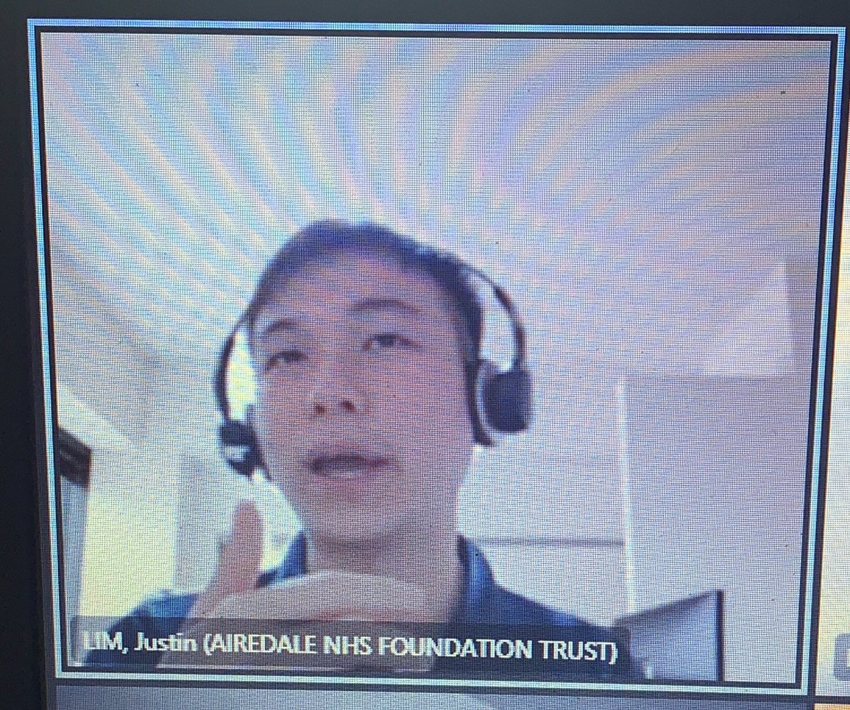 AGHStudentAHPs's tweet photo. ⭐️ Brilliant to see and hear Justin Lim, @JLTHphysio represent @AiredaleMsk so well, speaking about his experiences as a learner and newly qualified AHP at the @WYH_AHPFaculty meeting today! ⭐️ @LEAP_WY @AiredaleNHSFT @Airedaleahps @UOB_Physio @UoBPhysioSoc https://t.co/VtQzfphUL3