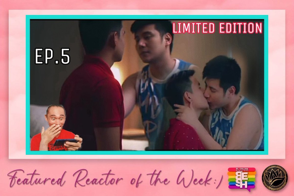 BeshReactors's tweet photo. One of the BESHIES Reacts🥰
@PhReactor
🎬 O TO THE M TO THE G! | | #LimitedEdition EPISODE 5 REACTION
LimitedEditionEP5
@BragaisTV @Jomnation_ #LimitedEditionBLSeries
#BESHSupport
🌈 https://t.co/ygOVNDdBpo https://t.co/C13dEsaW8d