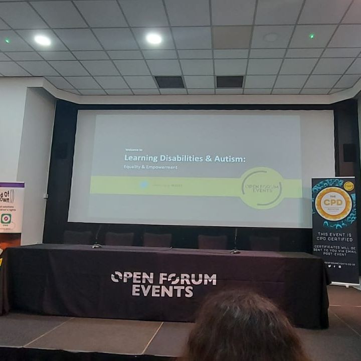 Hftonline's tweet photo. Our #PersonalisedTechnology team are at the @openforumevents #LearningDisabilities &amp; #Autism conference in Manchester today, talking about technology assisted care and how it can help with independence  and choice. #LDOFE
To find out more about PT, email ptlearning@hft.org.uk https://t.co/Ny6h9Tzys8