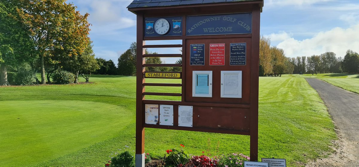 ClubSystems's tweet photo. A big welcome to one of our newest customers, @RathdowneyGC. Now up and running with a fully integrated ClubV1 system. ๐ค๐
#marketleader #lovegolf #ClubV1 #golfmanagement https://t.co/Ua7xKcK0Q5