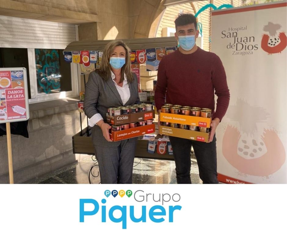 Gracias, un año más, a <a href="/GrupoPiquer/">¡Somos Piquer!</a>! El Hospital siempre ha contado con vuestro cariño, y nos lo habéis expresado en muchas ocasiones. Gracias, Sergio, por tu visita y vuestra aportación a la campaña #danoslalata. 
#ODS #RSE #pobreza <a href="/JuanCiudadONGD/">JuanCiudadONGD</a>