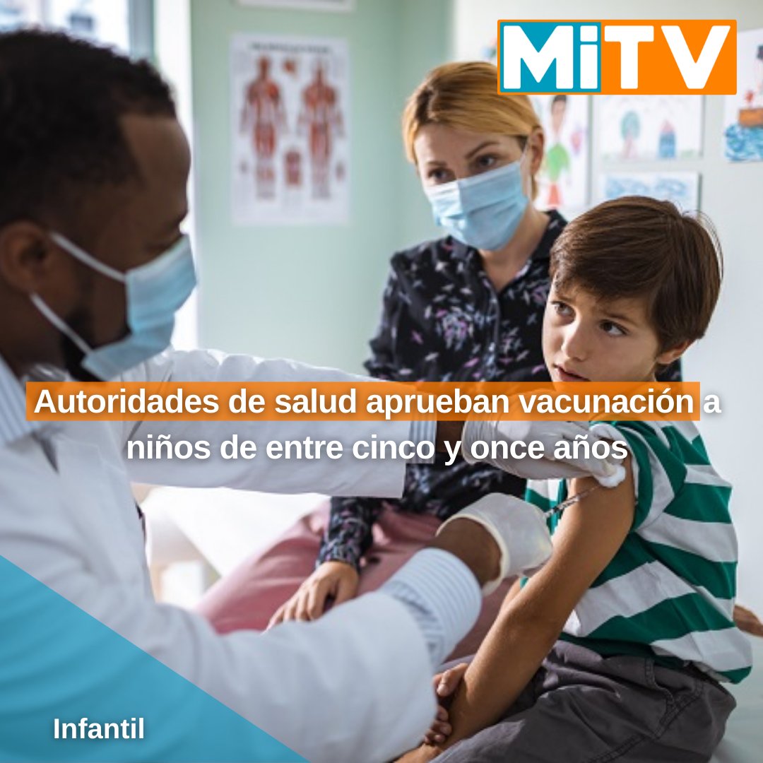 MiTVHD's tweet photo. 🤚La vacuna que utilizarán para los menores será la de la farmacéutica Sinovac. Más adelante podrían también utilizar Pfizer.
#mitv #mitvhd #información #canaldetv #tv #radio #prensadominicana #prensa #niñosvacunados #vacunaparaniños #covidenniños https://t.co/AMOWXSs4GQ
