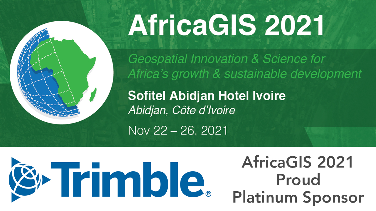 Don’t miss out! Hear from our platinum sponsor <a href="/TrimbleCorpNews/">Trimble Inc.</a> in our plenary session. Register here: eis.africa/africagis-2021/
