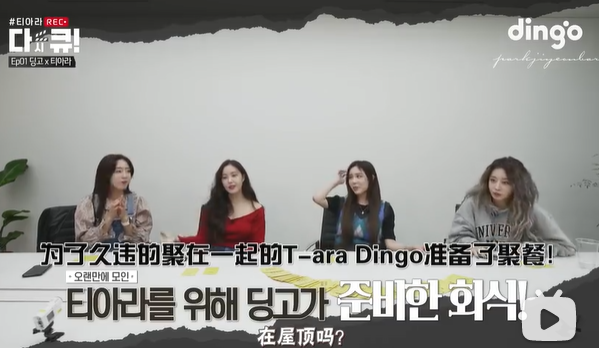 queens_HM's tweet photo. Seems like T-ara has an affinity with rooftop LOL.. 

[Dingo prepared a meal for them] 

Their natural reaction: is it on the rooftop? https://t.co/A40sBiR71B