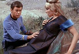 OrangeMike44's tweet photo. 4/4
…and ice cream are often cited as being craved during pregnancy. Pregnancy is not unfamiliar to Trek fans, just ask Trip Tucker in ENT’s whimsical &amp; weird episode “Unexpected”.  Here are Trip and three other Trek characters experiencing parenthood among the stars.  Bye all! https://t.co/5y6ZEcU22y