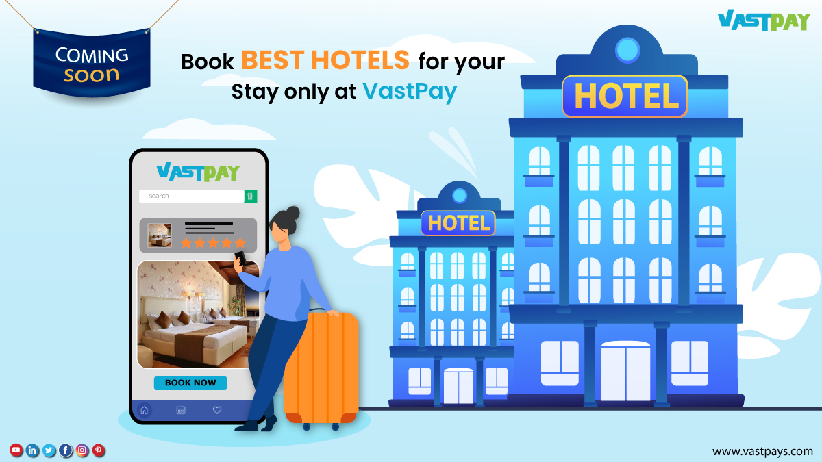pay_vast's tweet photo. Book #highest rating hotels for your #traveling stay and enjoy the fun. Install the app and book from a wide range of options.

https://t.co/Mn3wrvC1ee

#VastPay #Features #HotelBooking #ComingSoon #BookOnline #HotelBookingService #MobileApp #tuesday #OnePlatFormForAllPayments https://t.co/zhRIk16nOA