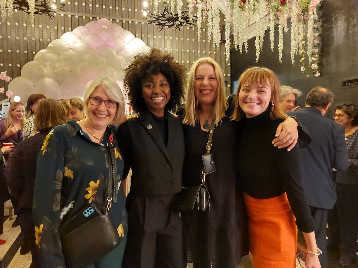 Such a pleasure to catch up with @Innamodja and Beth Johnson after a successful screening of our film The Great Green Wall at COP26! We've been at COP26 all week and had many fascinating discussions with some inspiring people. #COP26 #COP26Glasgow #ClimateAction