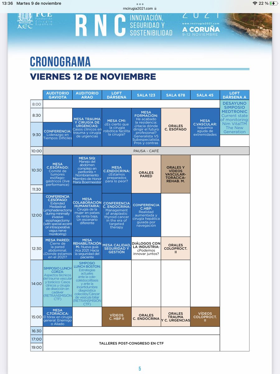 aecirujanos's tweet photo. Aquí os dejamos el cronograma de los 3 días de la #rncirugia2021 Hay temas para todos. Nos ayudas a tuitear? Nos ayudas a compartir información de valor? #rncirugia2021 https://t.co/HGBWsENsae