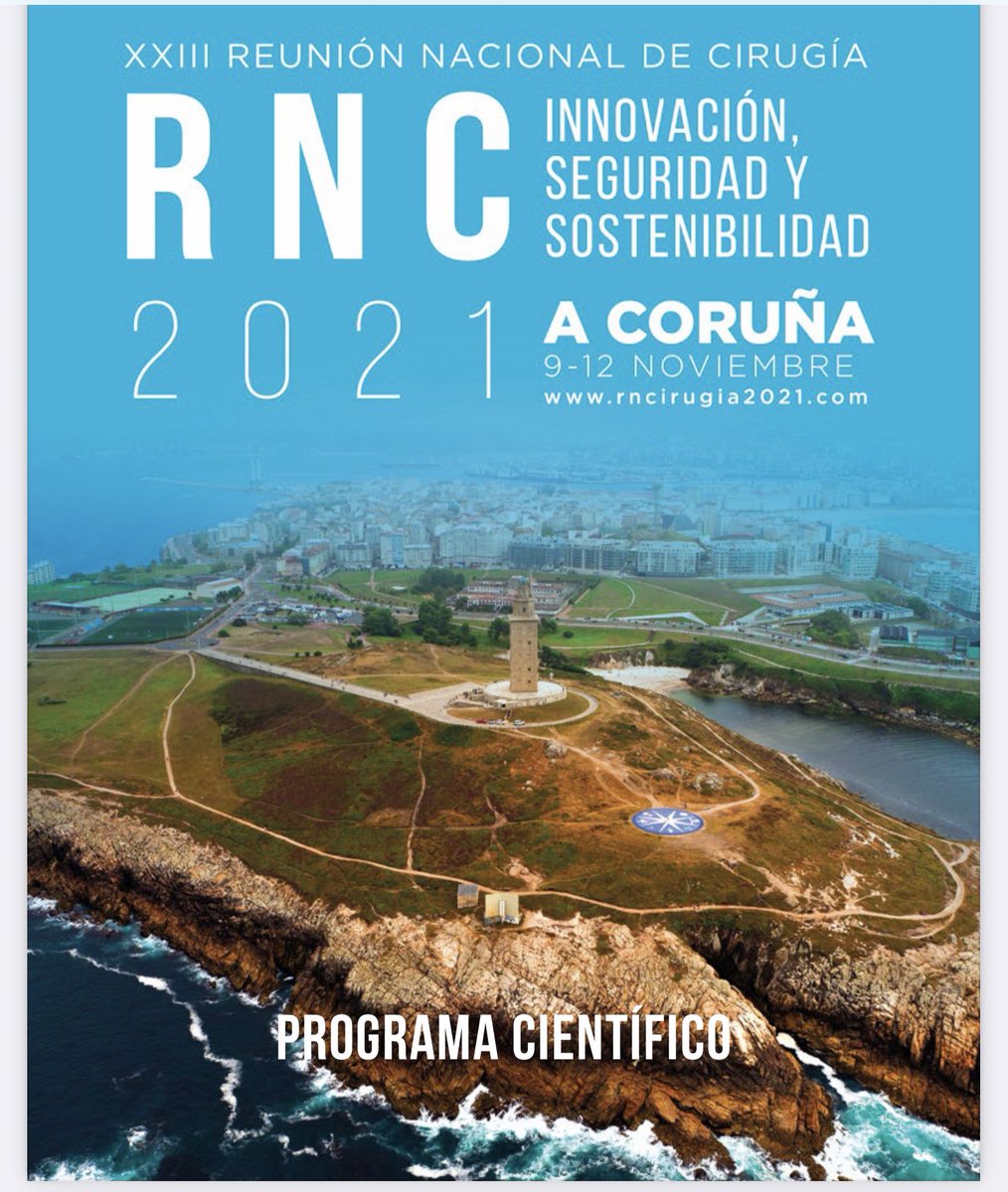 Aquí os dejamos el cronograma de los 3 días de la #rncirugia2021 Hay temas para todos. Nos ayudas a tuitear? Nos ayudas a compartir información de valor? #rncirugia2021