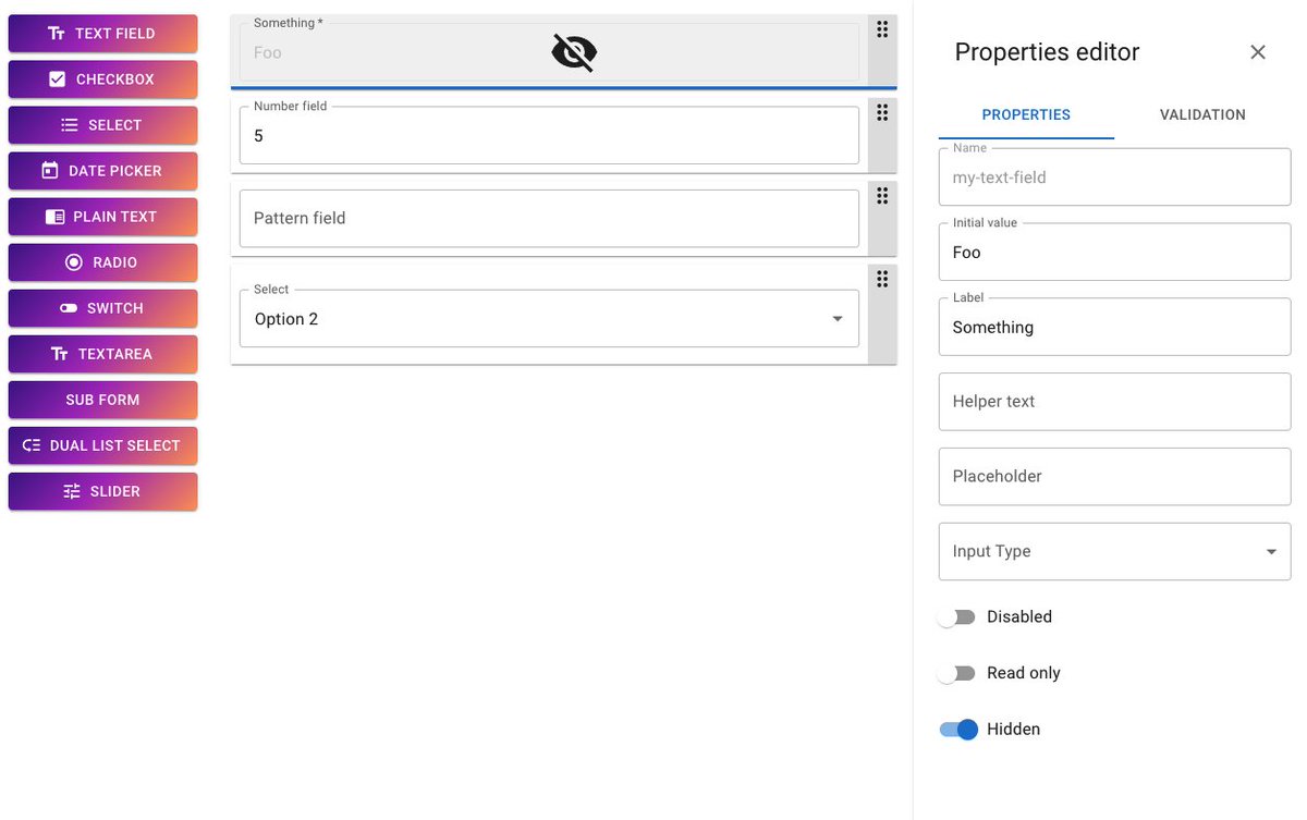 DataDrivenForms's tweet image. #DataDrivenForms form builder has been updated to @MaterialUI version 5! 🤩
🚀use version 0.0.13-rc1 to get it 🚀
If you want to keep using #MaterialUI 4, keep using version 0.0.12-rc1. 👀
github.com/data-driven-fo…
#React #OpenSource #WebDevelopment