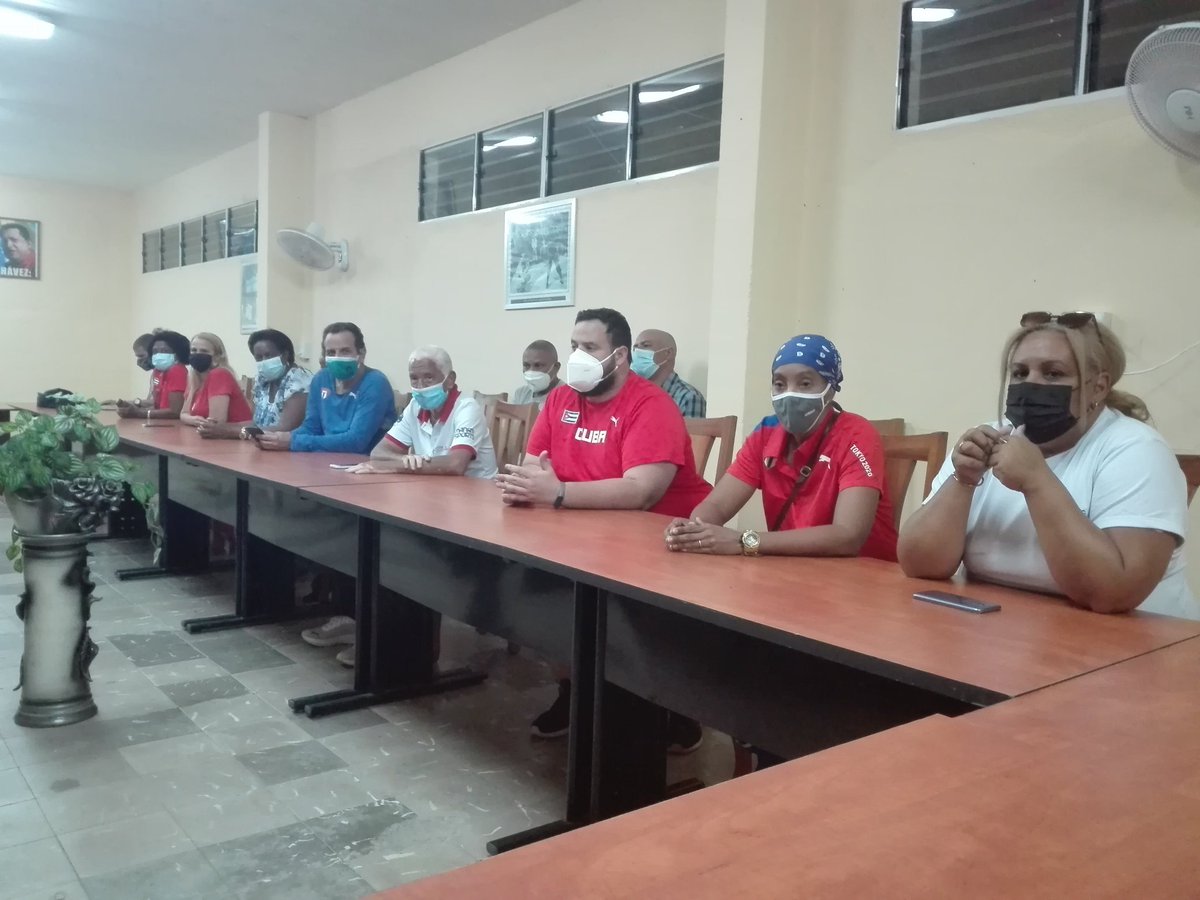 InderCuba's tweet photo. #InderCuba: #VillaClara, ayer, y #Cienfuegos, hoy,  reciben visita de control funcional parcial de ayuda metodológica del organismo central.  Municipios, Combinados Deportivos, centros provinciales... Otra oportunidad para el aprendizaje colectivo. https://t.co/HkvLSzL33Z