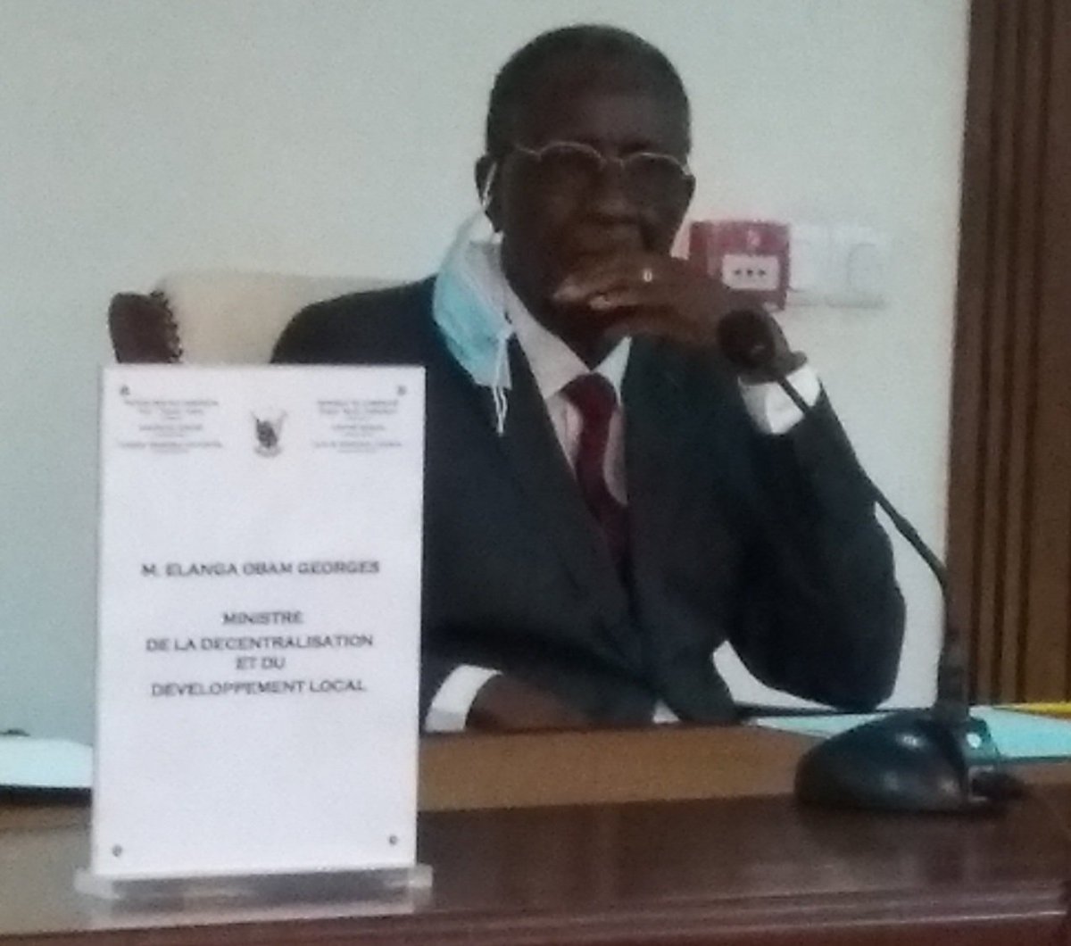 Minddevel's tweet image. Le MINDDEVEL, S.E.M. Georges Elanga Obam préside actuellement la ceremonie de lancement du processus d&apos;élaboration du Plan Régional de Développement du Centre. C&apos;est un instrument fare qui permettra d&apos;assoir le développement économique, sanitaire et social de cette région.