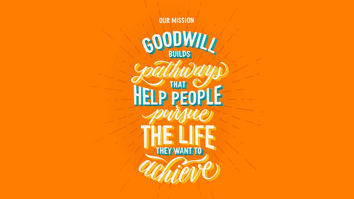 Today is a special day for <a href="/GoodwillSP/">Goodwill Industries of the Southern Piedmont</a>! As we have evolved to meet the changing needs of our community, our mission and vision needed to grow along with us. I’m proud to share our new guiding statements! Read our full announcement here: goodwillsp.org/new-mission/