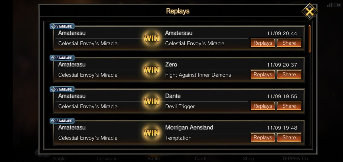ashzavok's tweet photo. I'm win with Machine <Faith> deck!
#MechaPower #TEPPEN https://t.co/hyVH2efNRO