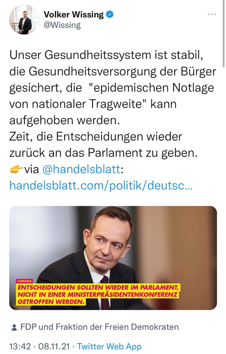 TiloJung's tweet photo. Offenbar hat der FDP-Generalsekretär seinen Tweet gelöscht. Hier ist er ⬇️ https://t.co/hPV15f1IqD