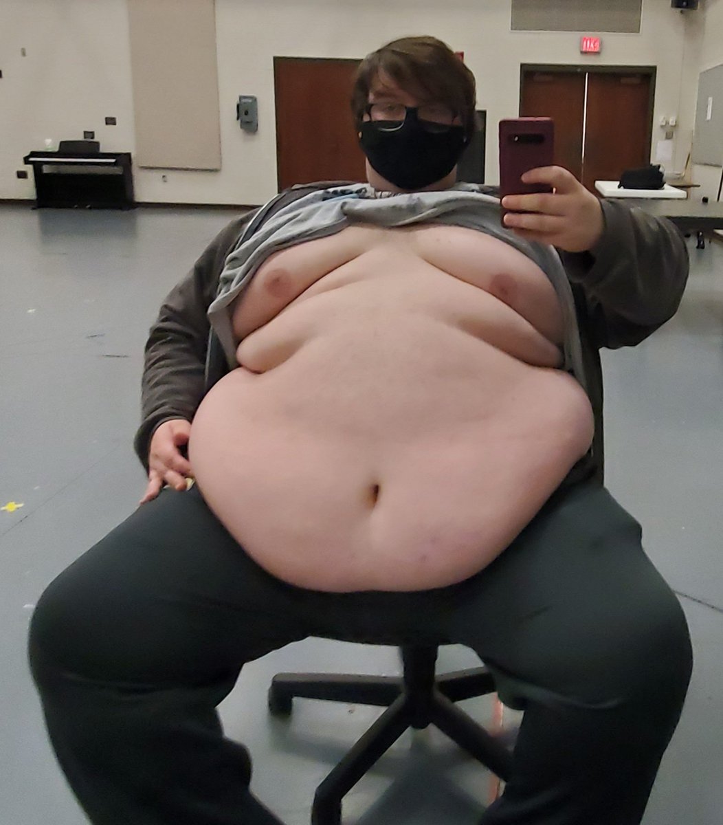 I'm getting too fat for these rehearsals.