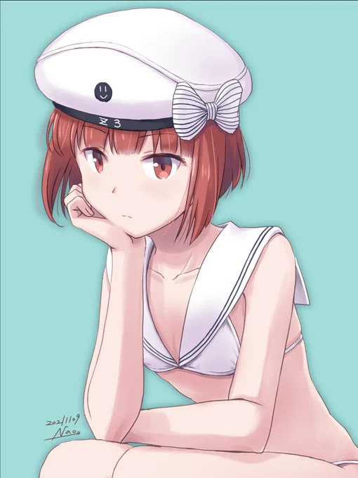 Z3水着ver #艦これ
やっぱこの塗り方がしっくりくる 