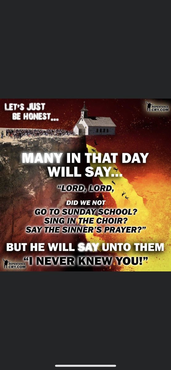 stephen72916029's tweet photo. Going to church doesn't make you a Christian any more than going to a garage makes you an automobile.

Billy Sunday https://t.co/BxRzTgcMhC