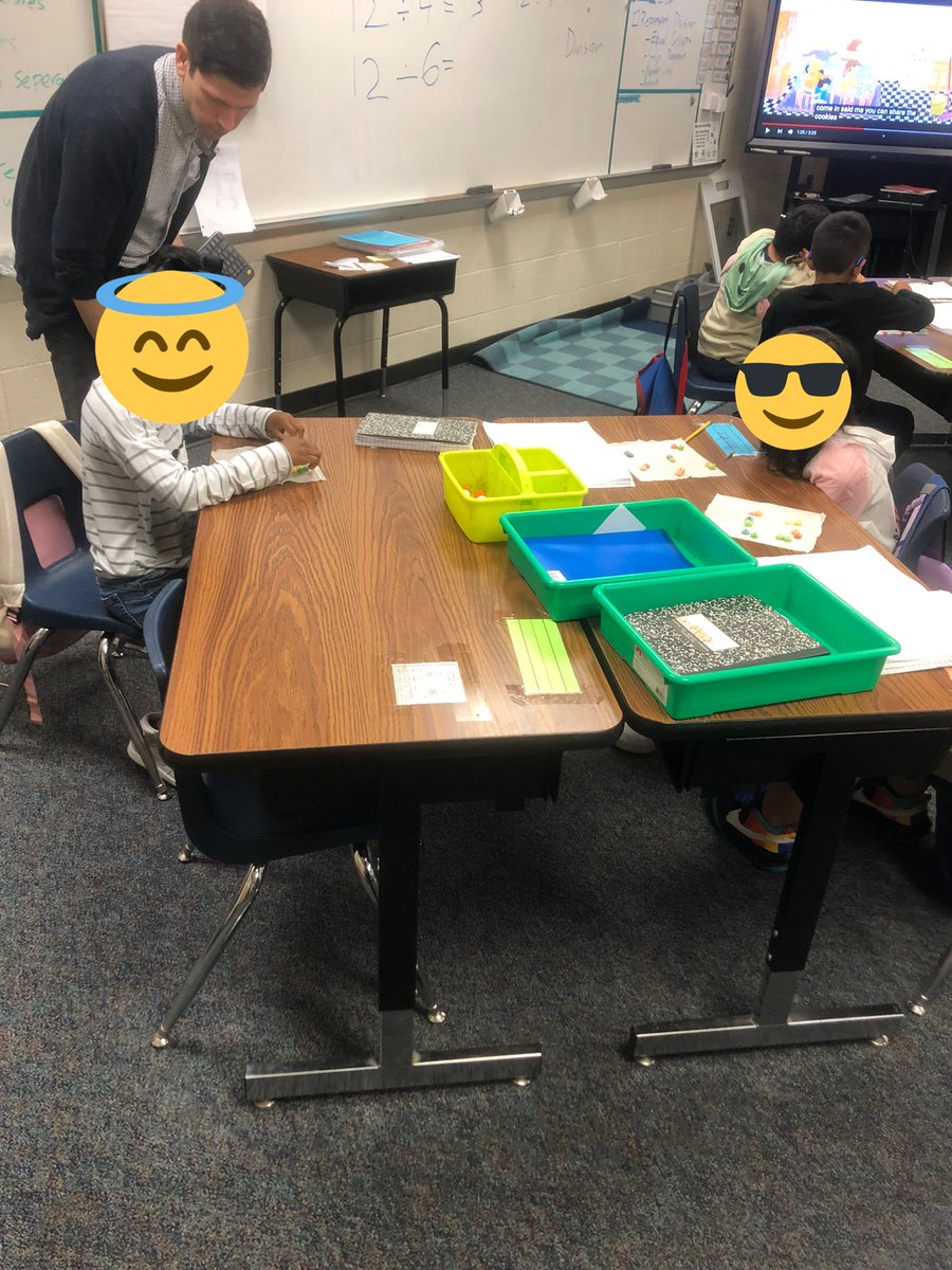 3rd graders starting division with The Doorbell Rang. <a href="/KleinISDMath/">Klein ISD Math</a> <a href="/KaiserKISD/">Kaiser Elementary</a> <a href="/Mr_Pat_OConnor/">Patrick O'Connor</a> <a href="/JenHill78608148/">Jen Hill</a>
