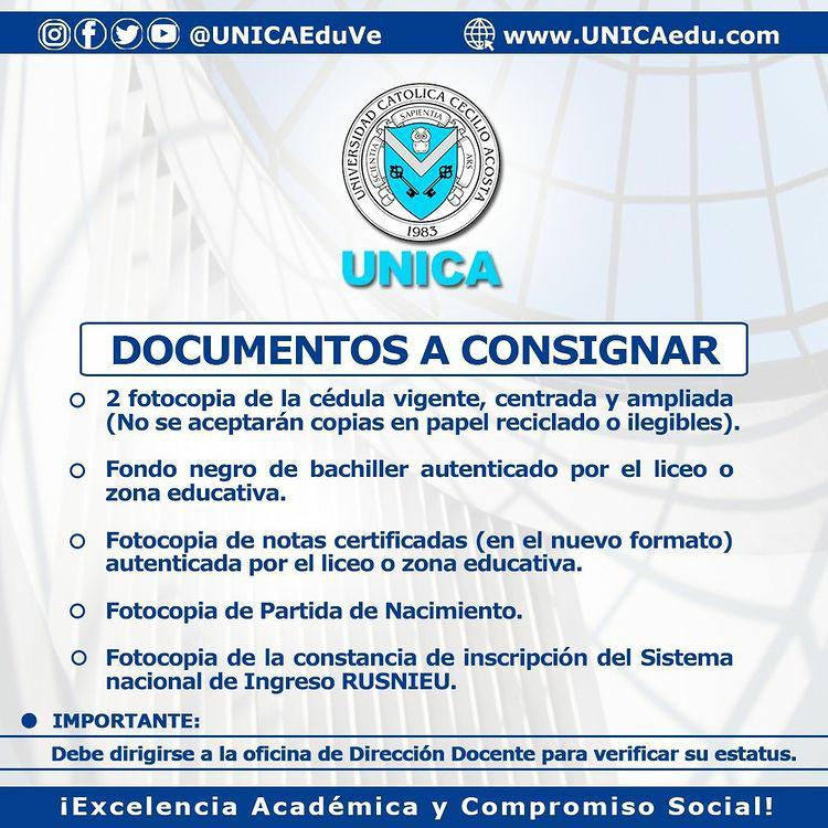 UNICAeduve's tweet photo. ¡APERTURA DE EXPEDIENTE!

Abierto el proceso de Apertura de Expediente del 01 al 16 de Noviembre. Para estudiantes del 7mo semestre y aquello aspirantes a grado que tienen documentos pendientes por consignar.
.
.
Somos #LaCatólicaDeMaracaibo https://t.co/Ca7a8wUkqW