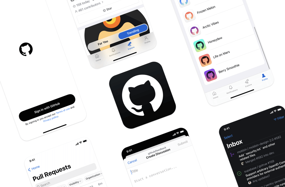 mobbin's tweet photo. 🔥 1,600+ freshly-tagged iOS &amp; Android screenshots from @expedia, @github, @compass, and @tryglass this week. Check them out now 👉🏻 https://t.co/SVd80J9ZZD https://t.co/jI3L0meQzy