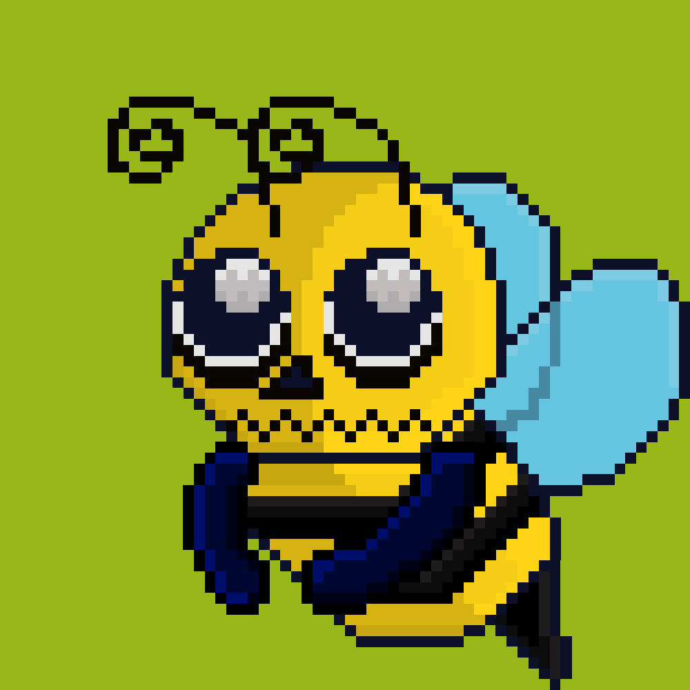 NFTZombees's tweet photo. @joshhart A cute Salem stitch Zombee is looking at you. https://t.co/C9zYMhviW2