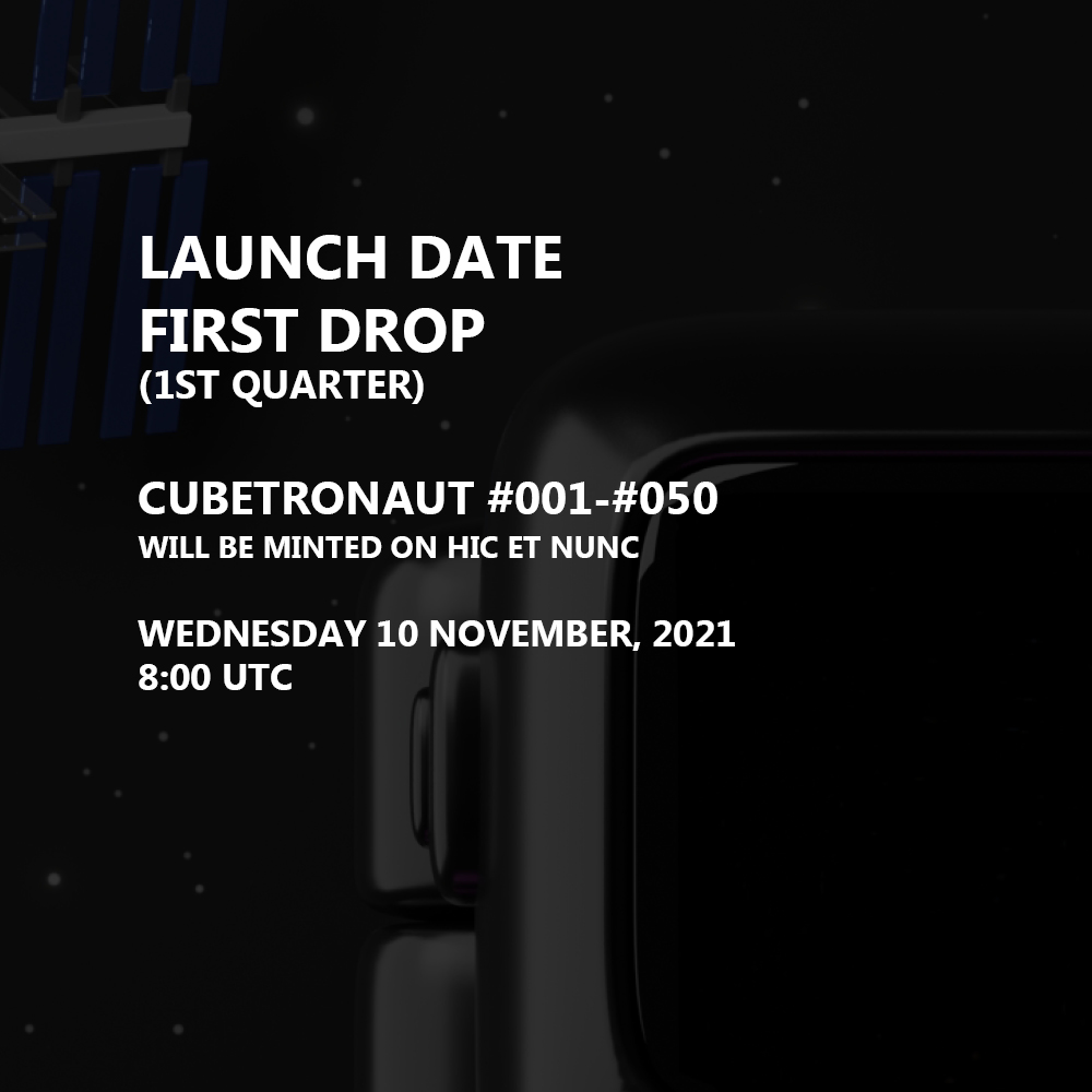 cubetronautNFT's tweet photo. *SPECIAL ANNOUNCEMENT
To celebrate our first-ever drop, we are doing a giveaway to 2 lucky winners! Each will get 1 free #cubetronautNFT

How to win:
-Like
-Comment
-Retweet
-Follow @cubetronautNFT 

Winners will be announced shortly after the drop!
#NFT #NFTs #NFTdrop #NFTLAUNCH https://t.co/odPKRdc7pa
