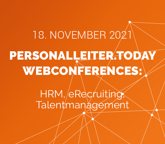 Am 18. November 2021 startet wieder unsere Live-Webkonferenz - #HRM, #eRecruiting &amp; #TalentManagement. Euch erwarten spannende Vorträge von #Prescreen, <a href="/PersonioHR/">Bug Poc</a> , <a href="/belonioDE/">Belonio 💪 Mitarbeiter-Benefits</a> , <a href="/ExperisDE/">Experis Deutschland</a> , @XempusAg  und <a href="/urbansportsclub/">Urban Sports Club</a> .

Hier geht's zur Anmeldung: bit.ly/3GyXPNd
