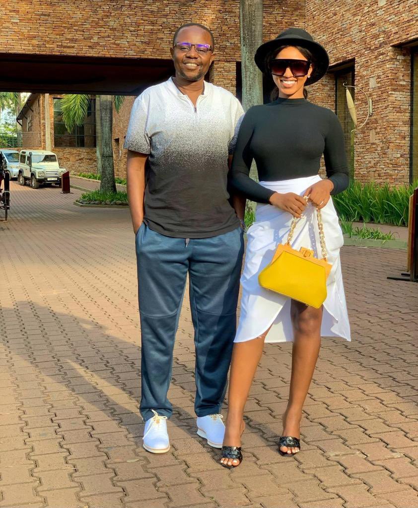 GalaxyFMUg's tweet photo. Why is @SpiceDianaUg closer to Bishop Arnold Muwonge? https://t.co/YR7LW0SP4P