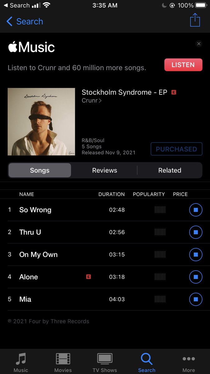 STOCKHOLM SYNDROME OUT NOW tweet media
