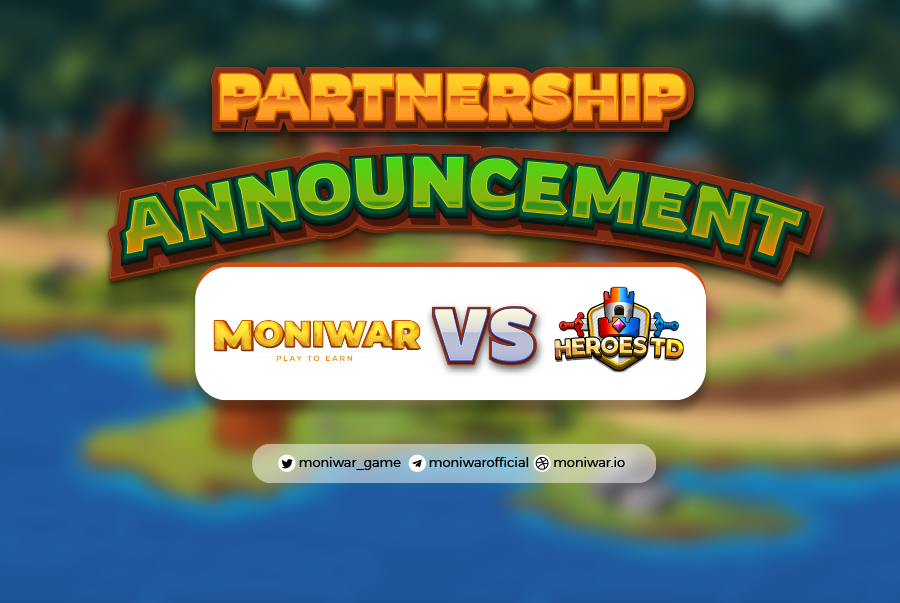 moniwar_game's tweet photo. 🎉Moniwar is pleased to announce our newest partner: Heroes TD. 

This partnership officially marks the first step in Moniwar's ambition to build Metaverse. Thank you guys for your support, and please follow us for our latest improvement!

👉Discover more: https://t.co/hR26Rujenj https://t.co/zfzjL2q8KZ