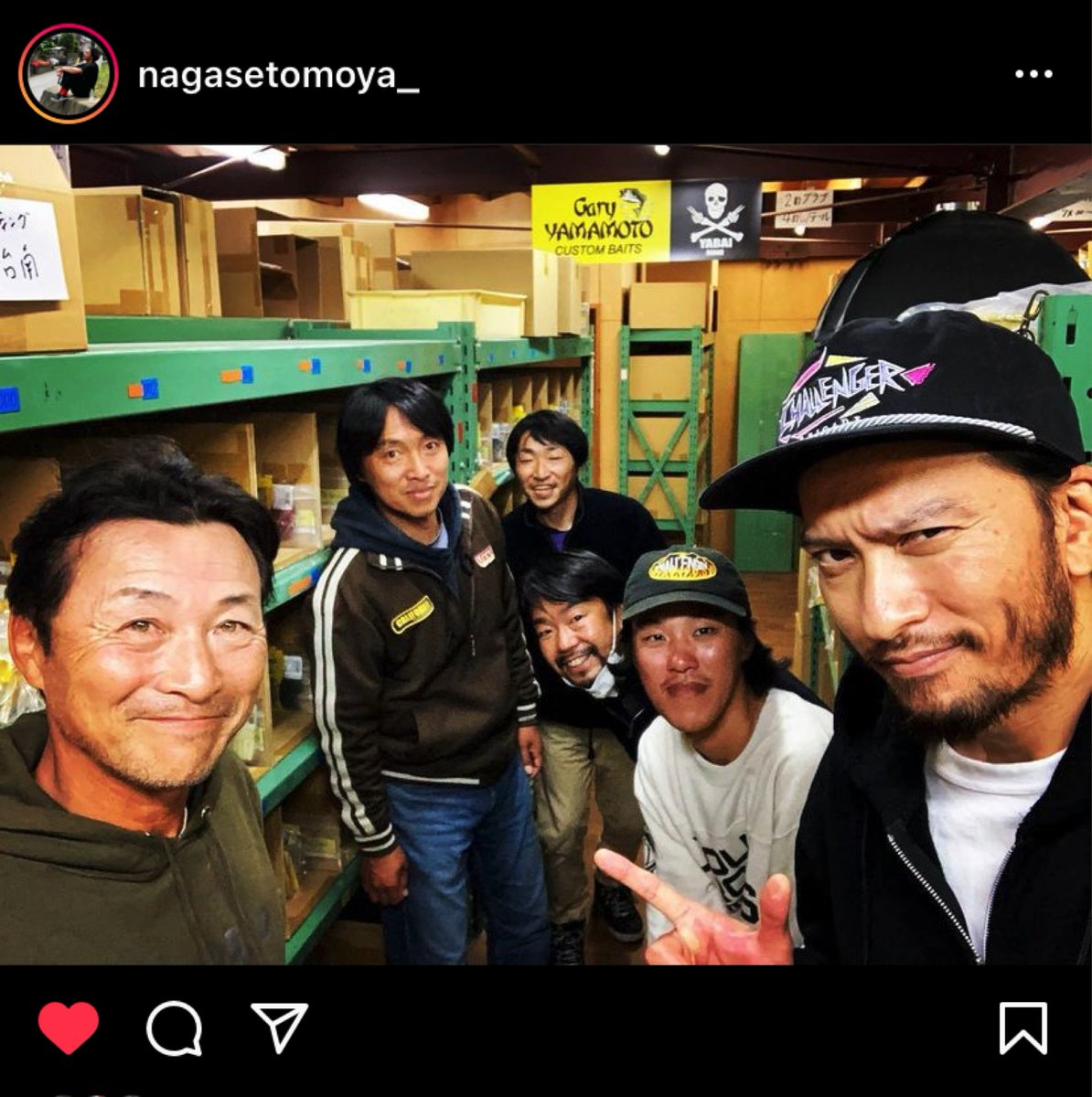 piscom Gary Yamamoto Custom Baits 長瀬智也 えええ！！！ゲーリーの