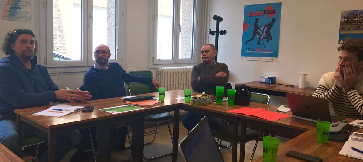 CdosManche's tweet photo. Réunion de travail ce matin au #CdosManche avec les techniciens @unss 50, @UGSELnationale 50, #CDSA50, @Ligue_Normandie 50 et #CDH50 pour mettre en place la journée type #EDSH 👍👌
#Handisport @LaManche50 https://t.co/ONwvX715rx