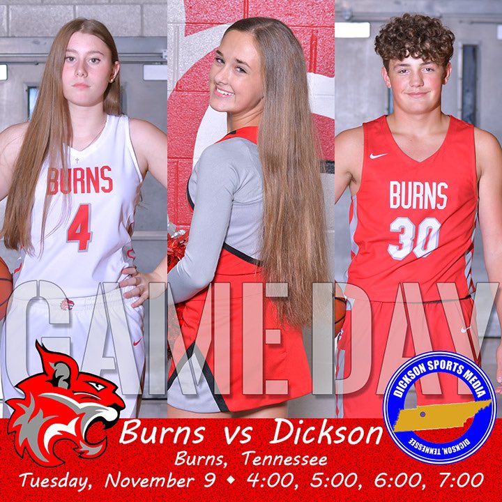 🏀GAME DAY🏀
Dickson at Burns