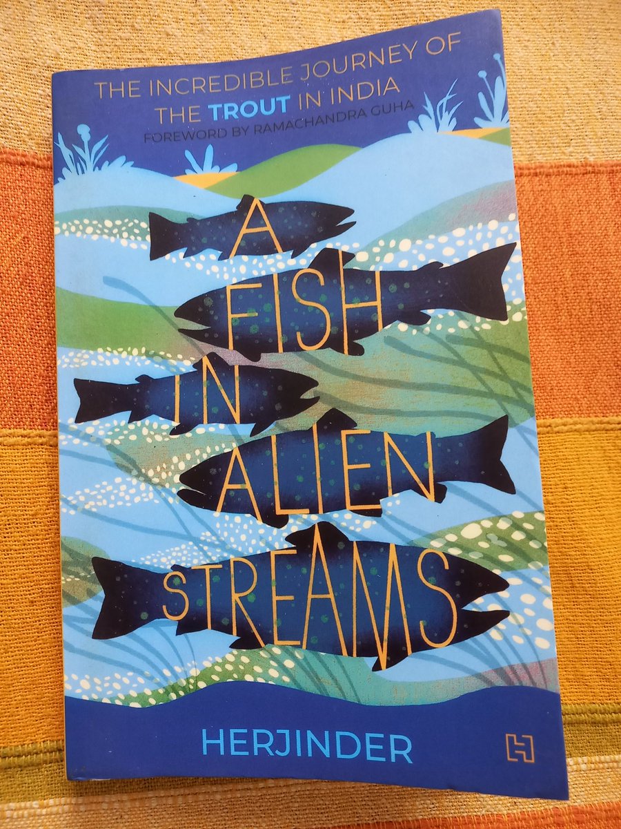 LabRajeev's tweet image. I'm gonna read about the incredible (really?) journey of the exotic #trout in India! 
Thanks @mizoraman for letting me know about this book!
#alienfish #biologicalinvasions #freshwaterfish #indianrivers
