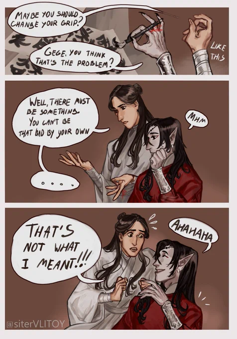 off screen voice: it's not the grip
#tgcf 
