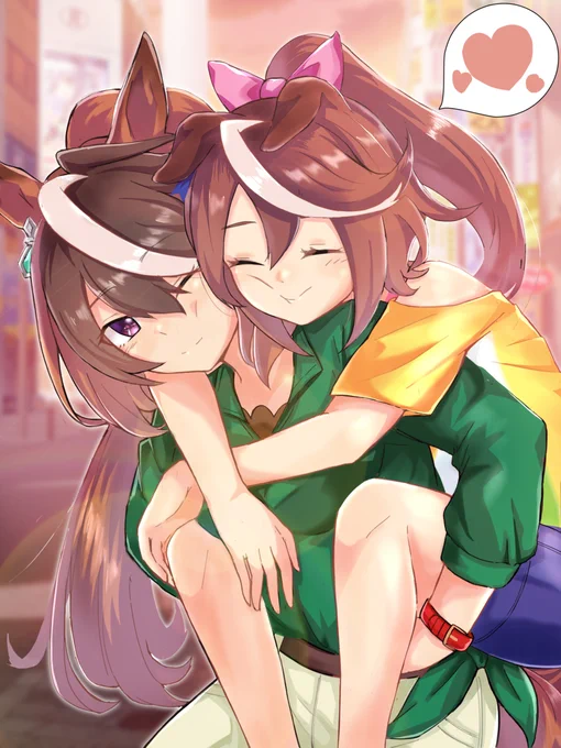 独占欲テイオーとだだ甘カイチョー #ウマ娘 #ウマ娘プリティーダービー #トウカイテイオー(ウマ娘) #シンボリルドルフ(ウマ娘) https://t.co/DF64vaYXss 