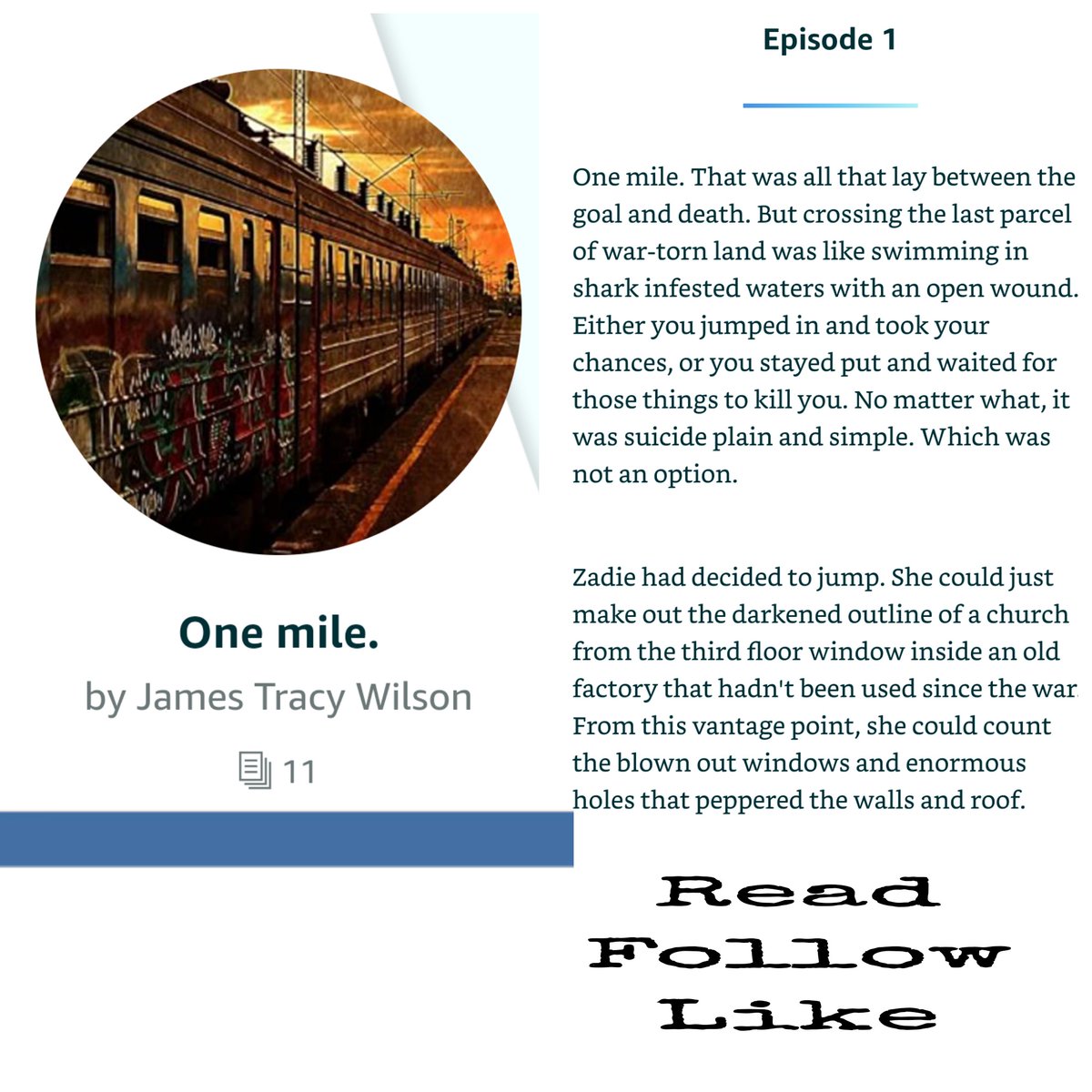 My first #kindlevella story is complete! 
#dystopian 
#angels
#demons 
#Writer 
#author 
#arkansasauthor