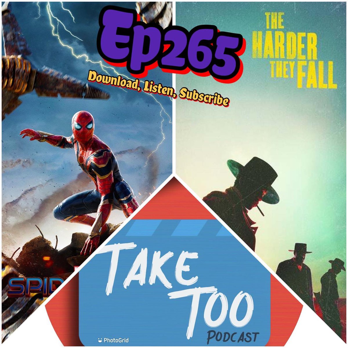 taketoopodcast's tweet photo. Ep265 is out now!!
(listen here👇🏽)
https://t.co/JrGrdrhCH9
#TheHarderTheyFall, #Eternals, #Finch & #ArmyofTheives lead the reviews!
#PodRec this week is #TheRumor from @bluewirepods
#DC, #Marvel, #Hollywood news & MORE!
#download, #listen, #subscribe
#podcast #podernfamily #pod https://t.co/R9KMLXejJW