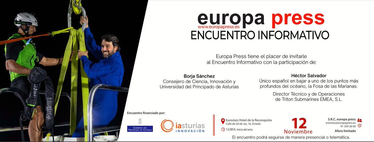 tvaldessolis's tweet photo. El viernes a las 12 hay un encuentro informativo de @EPAsturias con Héctor Salvador, presencial y online, seguro que es súper interesante. Yo no puedo ir porque estaré en Luarca en plena Semana de la Ciencia pero tal vez alguno de vosotros pueda acercarse https://t.co/GFefsY1n03