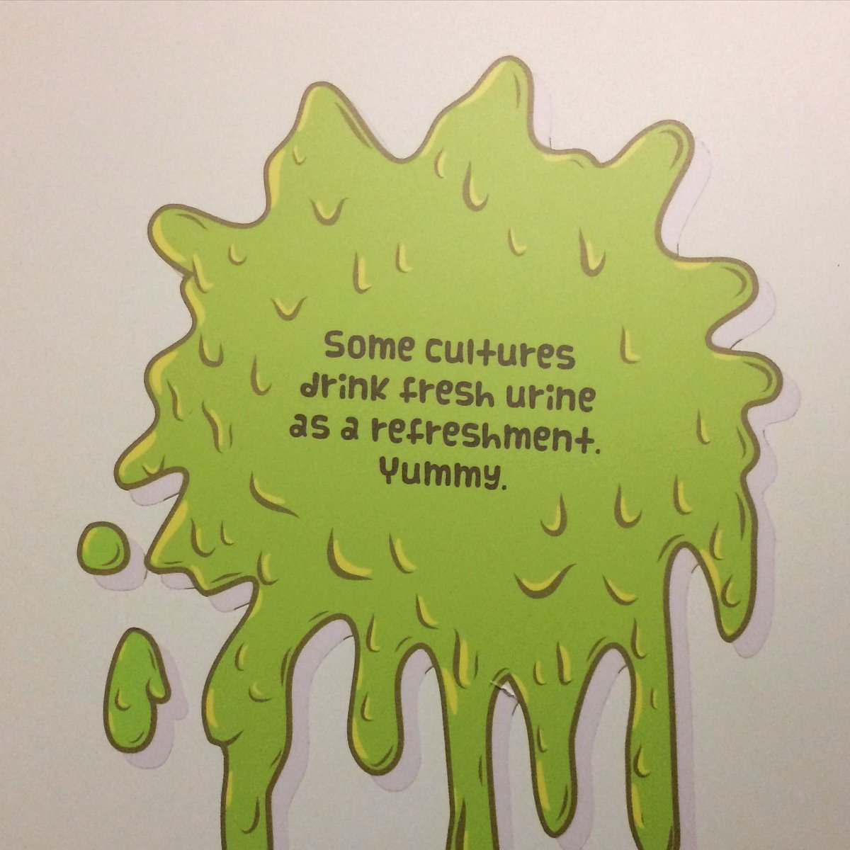 DAY 8: CULTURE - Spotted on the back of a bathroom stall door at <a href="/scienceworldca/">Science World</a>. #themoreyouknow🌈 #museums #museum30