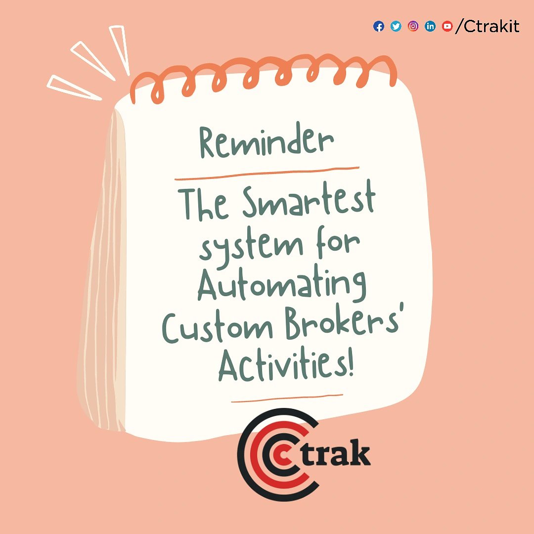 ctrakit_'s tweet photo. Reminder 🔛 point📍#Ctrak

Call us at 8879699917. 
Request for Demo 👇
https://t.co/D7bxYB4P8o
Support@trackitsolutions.in
https://t.co/eOIb5tSMb3

#logistics #logisticsexpert #smallbusiness #ecommerce #logisticssolutions #logisticssoftware #reminder #smartsystem #custombroker https://t.co/PCcVJUaqfq