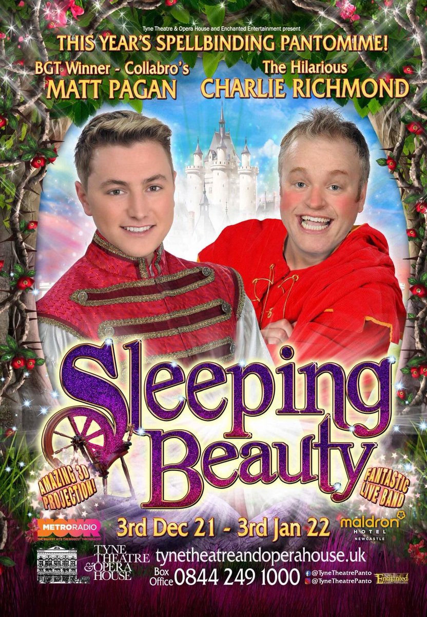 Gosforth_Local's tweet photo. 🎁Got any plans for Christmas this year?

Sleeping Beauty is going to be on from the 3rd of December to the 3rd of January, book your tickets in advance! Tyne Theatre Panto

#pantomime #christmas2021 https://t.co/CHiOfhDeAe