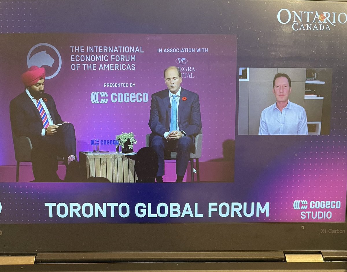 Navdeep Bains (@navdeepsbains) on Twitter photo Great conversation with <a href="/davidblumberg/">David J. Blumberg</a> and Blake Hutcheson about investing smarter in uncertain times with a focus on digital transformation, sustainability initiatives and talent retention <a href="/AmericasForum/">International Economic Forum of the Americas</a> Great conversation with <a href="/davidblumberg/">David J. Blumberg</a> and Blake Hutcheson about investing smarter in uncertain times with a focus on digital transformation, sustainability initiatives and talent retention <a href="/AmericasForum/">International Economic Forum of the Americas</a>
