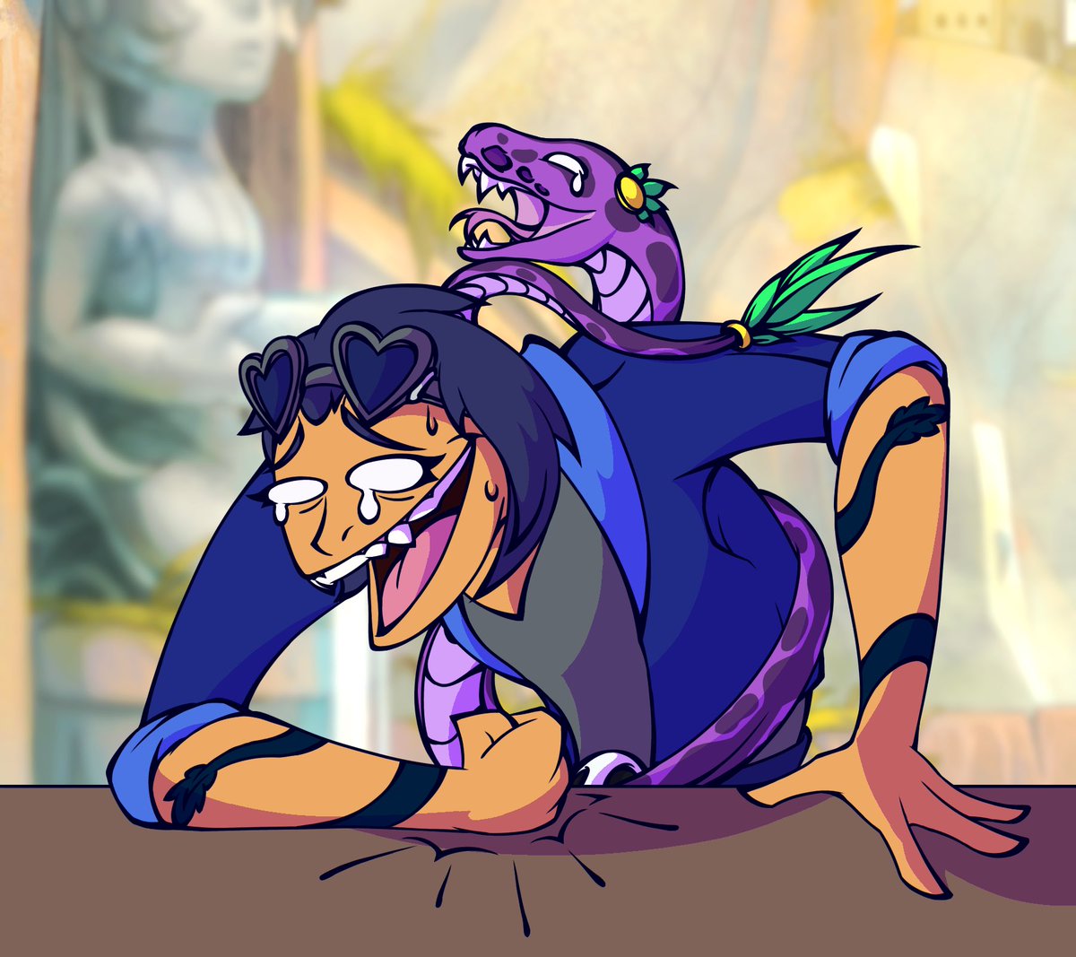 While I was letting the requests pile up to then choose I did a new Discord pfp
I think… I think I found next year’s pfp

If I cant find something better this will be it