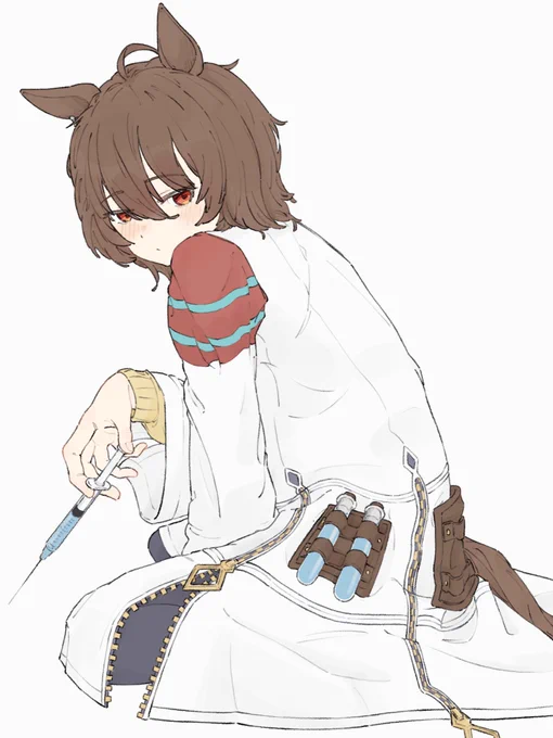タキオン...

#ウマ娘
#アグネスタキオン 